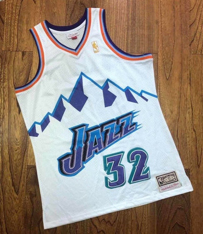 KARL MALONE UTAH JAZZ THROWBACK JERSEY - Prime Reps