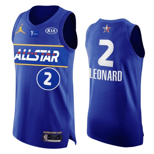 KAWHI LEONARD LOS ANGELES CLIPPERS 2021 ALL-STAR GAME JERSEY - Prime Reps