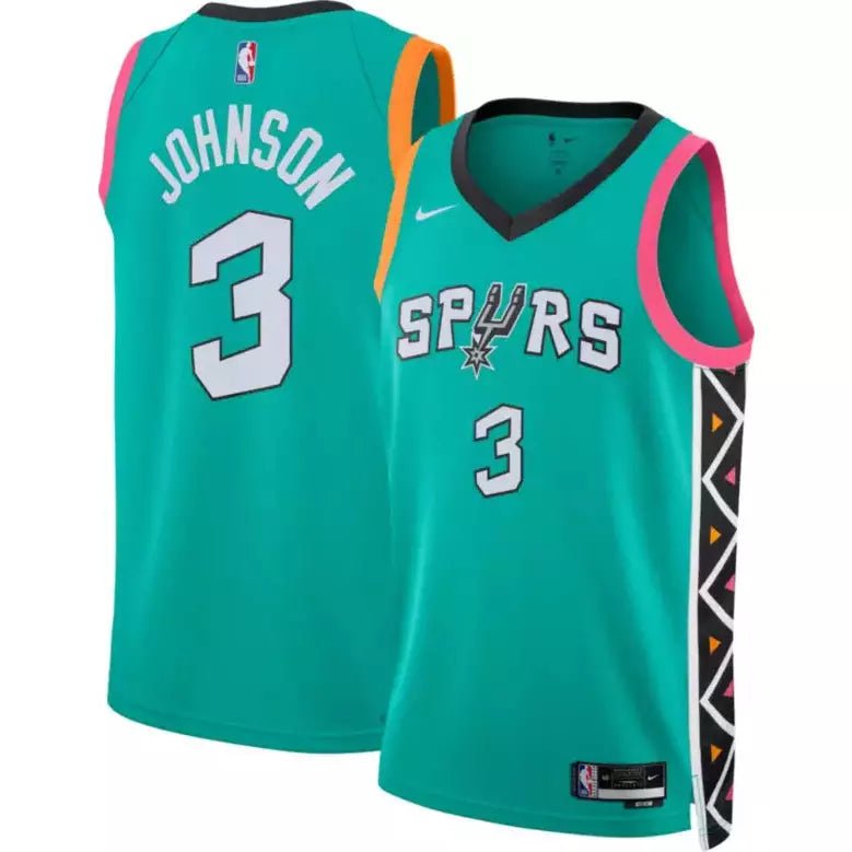 KELDON JOHNSON SAN ANTONIO SPURS 2022-23 CITY EDITION JERSEY - Prime Reps