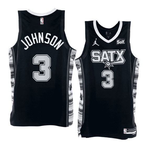 KELDON JOHNSON SAN ANTONIO SPURS 2022-23 STATEMENT JERSEY - Prime Reps