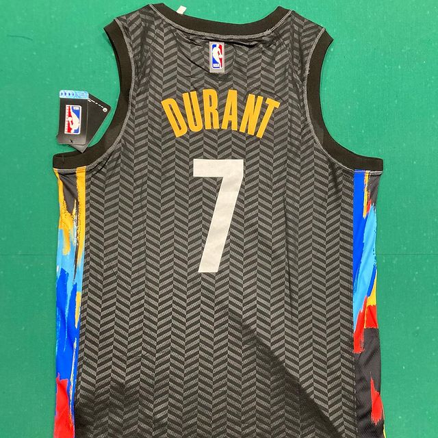 KEVIN DURANT BROOKLYN NETS CITY EDITION JERSEY - Prime Reps