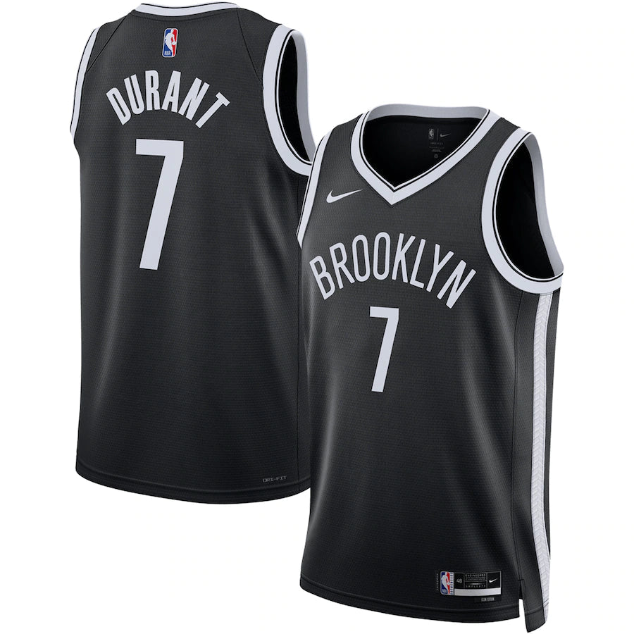 KEVIN DURANT BROOKLYN NETS ICON JERSEY - Prime Reps