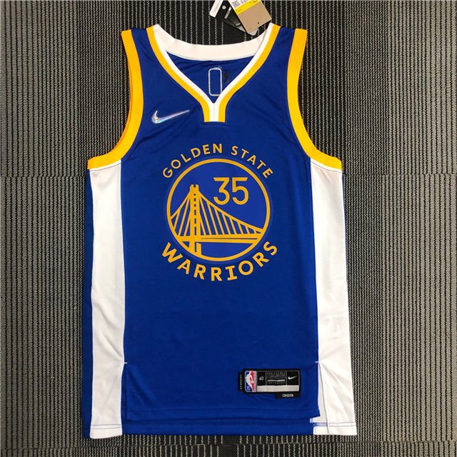 KEVIN DURANT GOLDEN STATE WARRIORS ICON JERSEY - Prime Reps