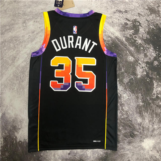 Kevin Durant Oklahoma City Thunder Blue Name & Number Kids T-Shirt
