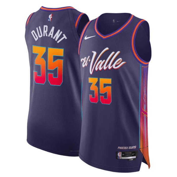 KEVIN DURANT PHOENIX SUNS 2023-24 CITY EDITION JERSEY - Prime Reps