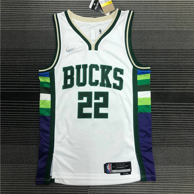 KHRIS MIDDLETON MILWAUKEE BUCKS 2021-22 CITY EDITION JERSEY - Prime Reps