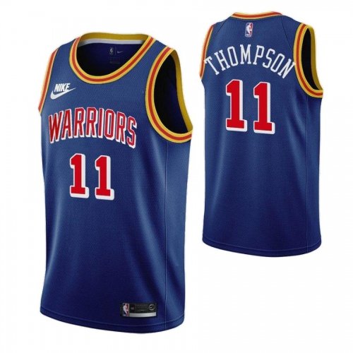 KLAY THOMPSON GOLDEN STATE WARRIORS 75TH ANNIVERSARY JERSEY - Prime Reps