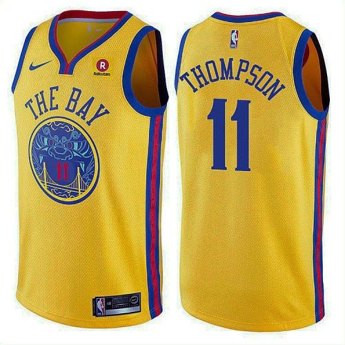 KLAY THOMPSON GOLDEN STATE WARRIORS CHINESE HERITAGE JERSEY - Prime Reps