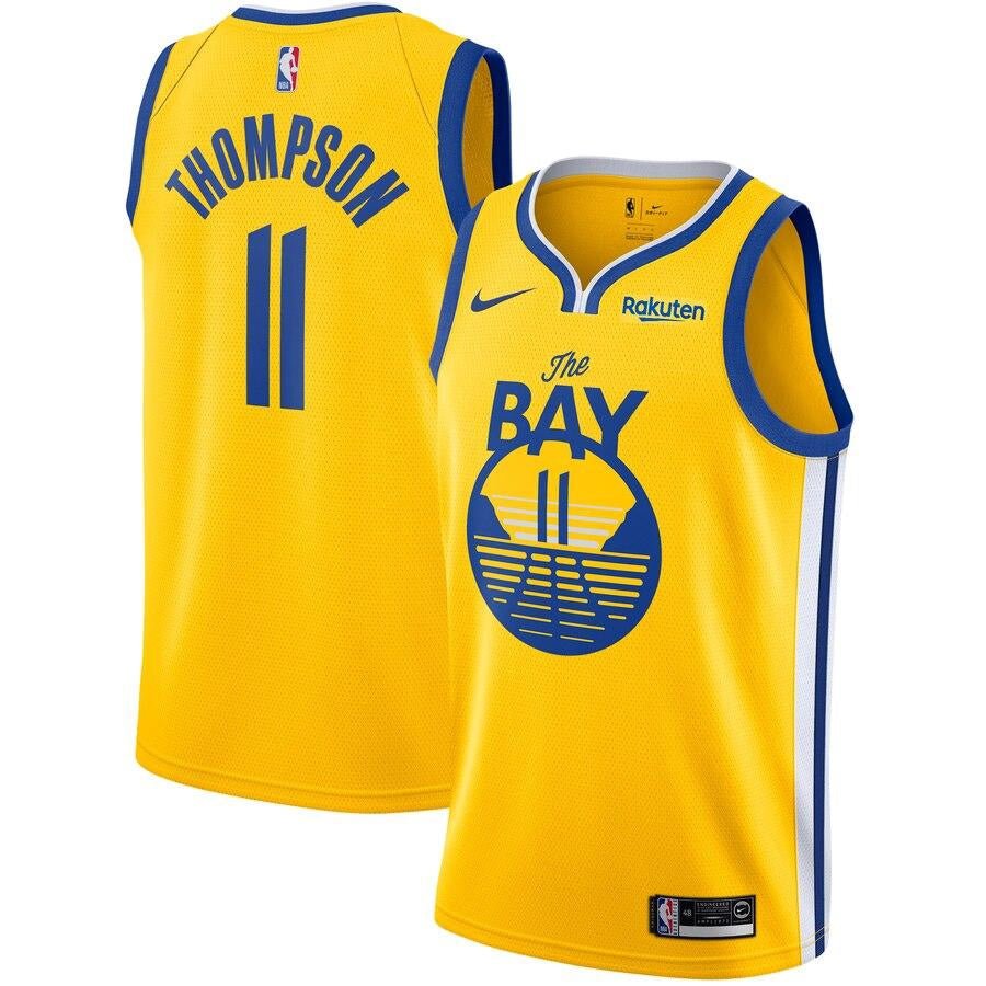 KLAY THOMPSON GOLDEN STATE WARRIORS JERSEY - Prime Reps