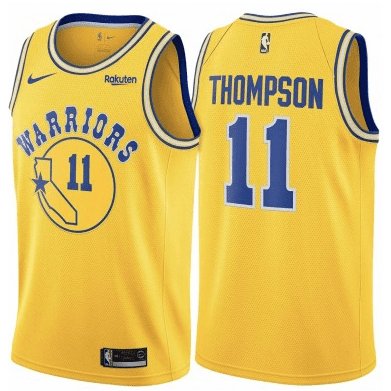 KLAY THOMPSON GOLDEN STATE WARRIORS THROWBACK JERSEY - Prime Reps