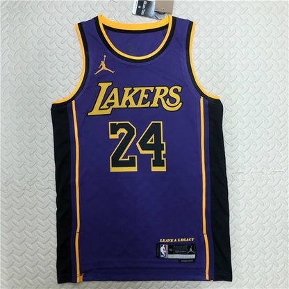 KOBE BRYANT #24 LOS ANGELES LAKERS 2022-23 STATEMENT JERSEY - Prime Reps