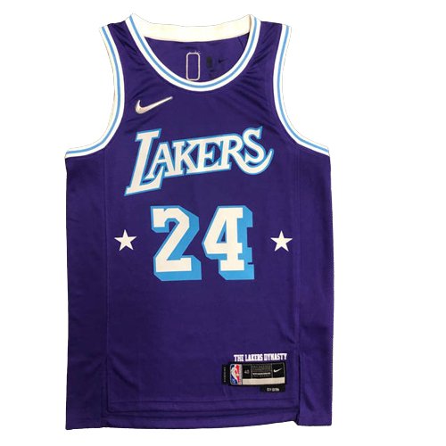 KOBE BRYANT #24 LOS ANGELES LAKERS CITY EDITION JERSEY - Prime Reps