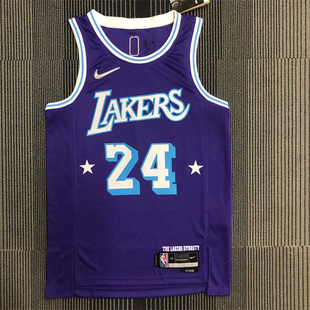 Kobe Bryant 24 Los Angeles Lakers City Edition Jersey Prime Reps