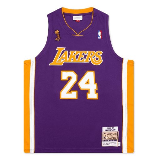 KOBE BRYANT #24 LOS ANGELES LAKERS PURPLE THROWBACK JERSEY - Prime Reps