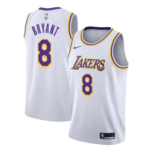 KOBE BRYANT #8 LOS ANGELES LAKERS ASSOCIATION JERSEY - Prime Reps