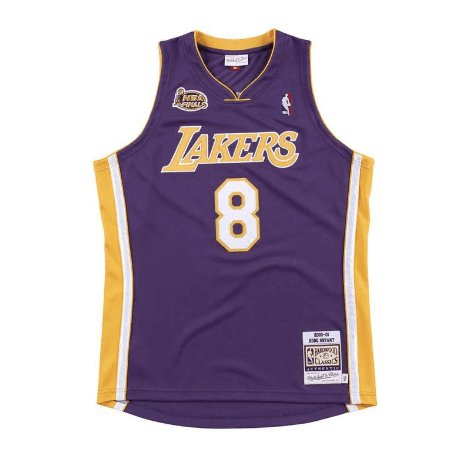 KOBE BRYANT #8 LOS ANGELES LAKERS PURPLE THROWBACK JERSEY - Prime Reps