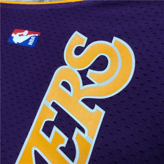KOBE BRYANT #8 LOS ANGELES LAKERS PURPLE THROWBACK JERSEY (HEAT APPLIED) - Prime Reps