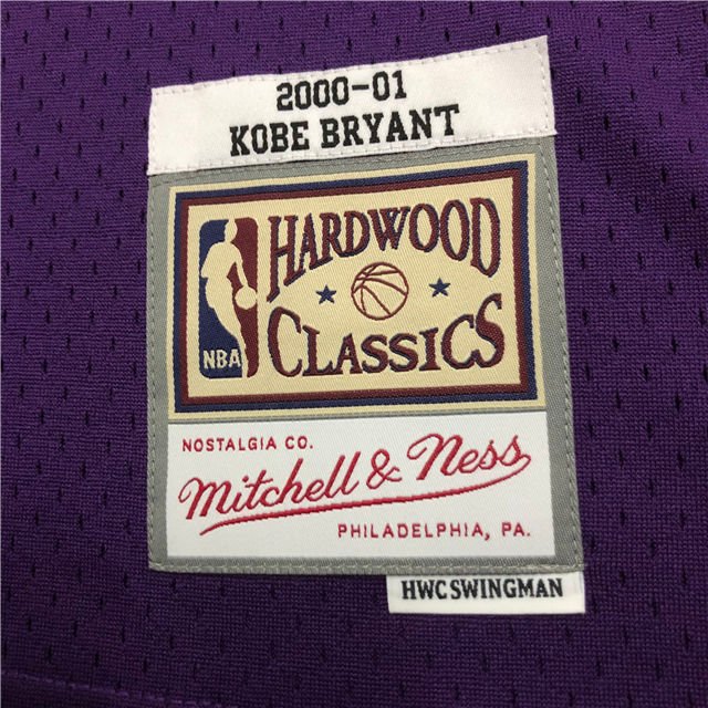 KOBE BRYANT #8 LOS ANGELES LAKERS PURPLE THROWBACK JERSEY (HEAT APPLIED) - Prime Reps