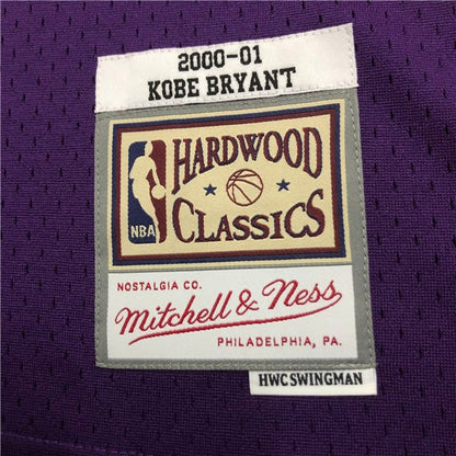 KOBE BRYANT #8 LOS ANGELES LAKERS PURPLE THROWBACK JERSEY (HEAT APPLIED) - Prime Reps
