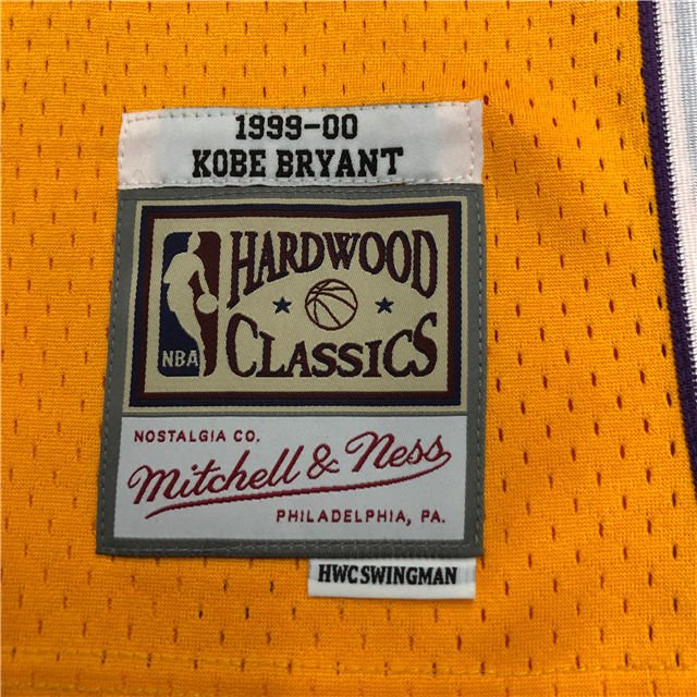 KOBE BRYANT #8 LOS ANGELES LAKERS THROWBACK JERSEY (HEAT APPLIED) - Prime Reps