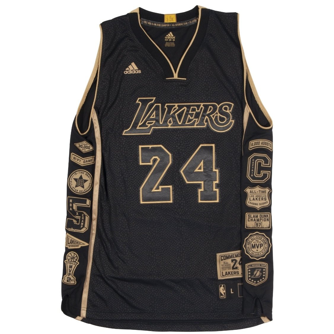 KOBE BRYANT LOS ANGELES LAKERS COMMEMORATIVE JERSEY - Prime Reps
