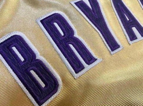 KOBE BRYANT LOS ANGELES LAKERS GOLD JERSEY - Prime Reps