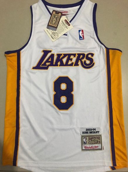 KOBE BRYANT LOS ANGELES LAKERS THROWBACK JERSEY - Prime Reps