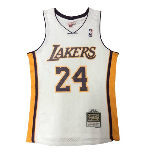 KOBE BRYANT LOS ANGELES LAKERS THROWBACK JERSEY (HEAT APPLIED) - Prime Reps