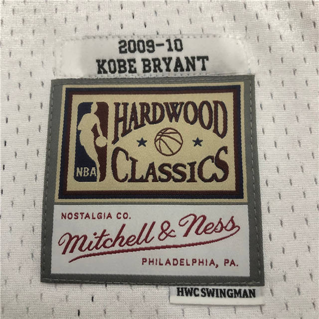 KOBE BRYANT LOS ANGELES LAKERS THROWBACK JERSEY (HEAT APPLIED) - Prime Reps