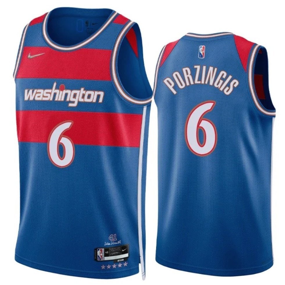 KRISTAPS PORZINGIS WASHINGTON WIZARDS 2021-22 CITY EDITION JERSEY - Prime Reps