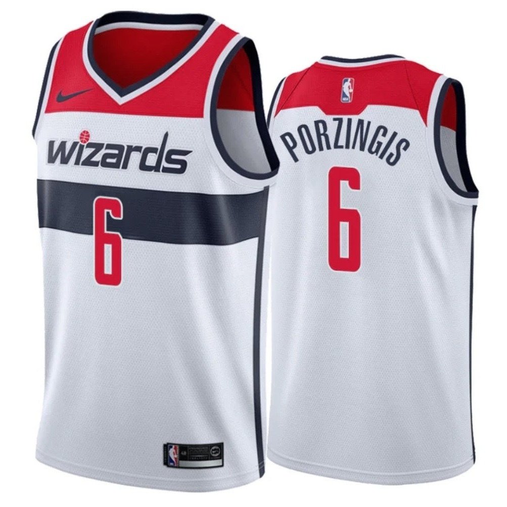 KRISTAPS PORZINGIS WASHINGTON WIZARDS ASSOCIATION JERSEY - Prime Reps