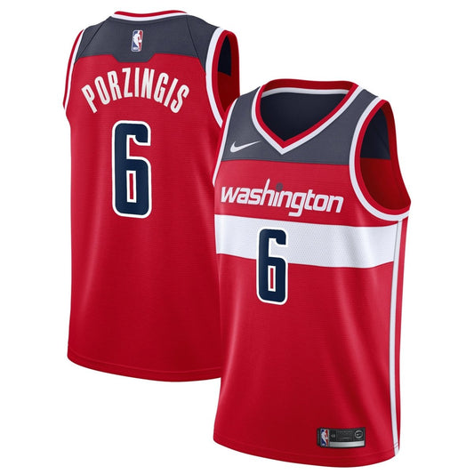 KRISTAPS PORZINGIS WASHINGTON WIZARDS ICON JERSEY - Prime Reps