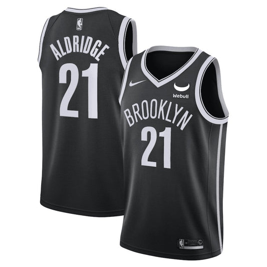 LAMARCUS ALDRIDGE BROOKLYN NETS ICON JERSEY - Prime Reps