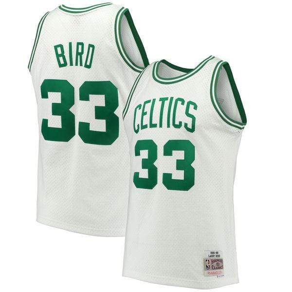 LARRY BIRD BOSTON CELTICS THROWBACK JERSEY - Prime Reps