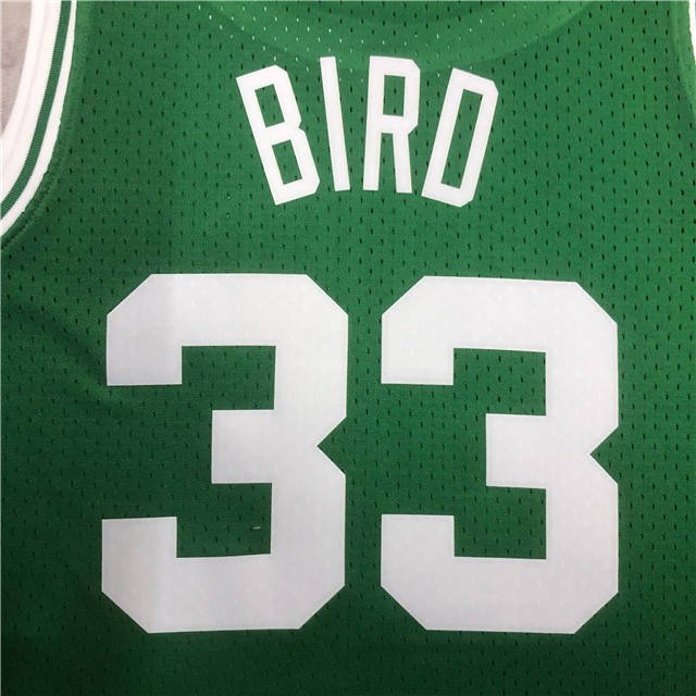 LARRY BIRD BOSTON CELTICS WOMEN'S CROP TOP THROWBACK JERSEY - Prime Reps
