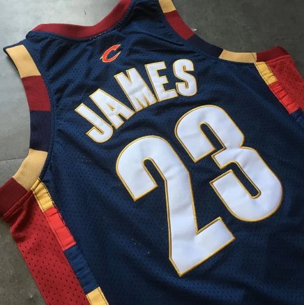 LEBRON JAMES CLEVELAND CAVALIERS THROWBACK JERSEY - Prime Reps