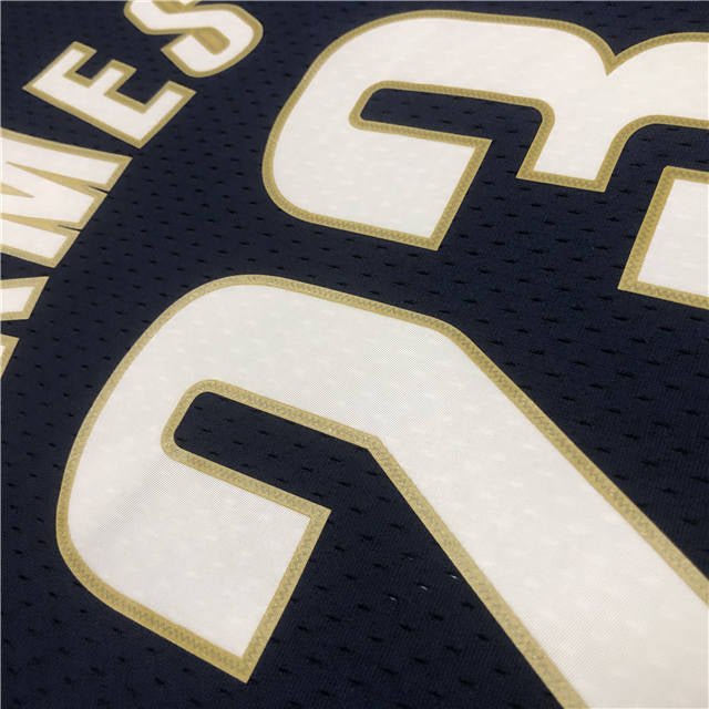 LEBRON JAMES CLEVELAND CAVALIERS THROWBACK JERSEY (HEAT APPLIED) - Prime Reps