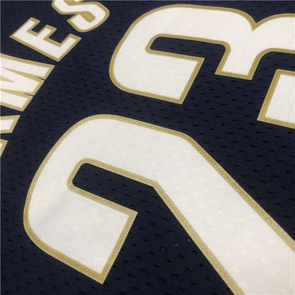 LEBRON JAMES CLEVELAND CAVALIERS THROWBACK JERSEY (HEAT APPLIED) - Prime Reps