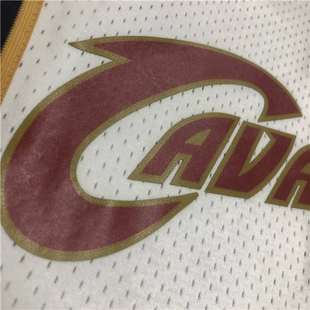 LEBRON JAMES CLEVELAND CAVALIERS THROWBACK JERSEY (HEAT APPLIED) - Prime Reps