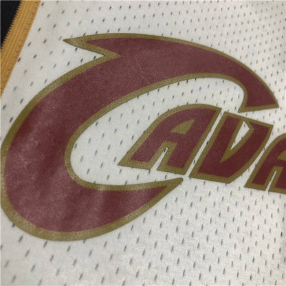 LEBRON JAMES CLEVELAND CAVALIERS THROWBACK JERSEY (HEAT APPLIED) - Prime Reps