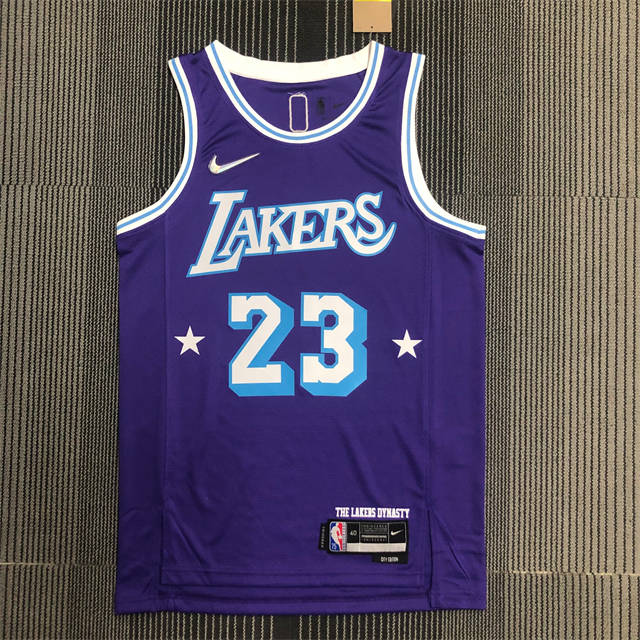 LEBRON JAMES LOS ANGELES LAKERS 2021-22 CITY EDITION JERSEY - Prime Reps