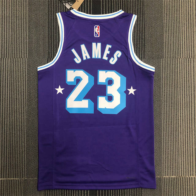 LEBRON JAMES LOS ANGELES LAKERS 2021-22 CITY EDITION JERSEY - Prime Reps