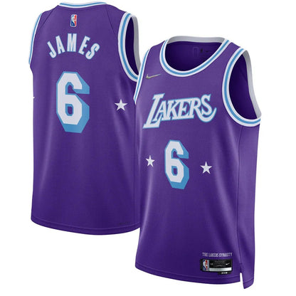 LEBRON JAMES LOS ANGELES LAKERS 2021-22 CITY EDITION JERSEY - Prime Reps