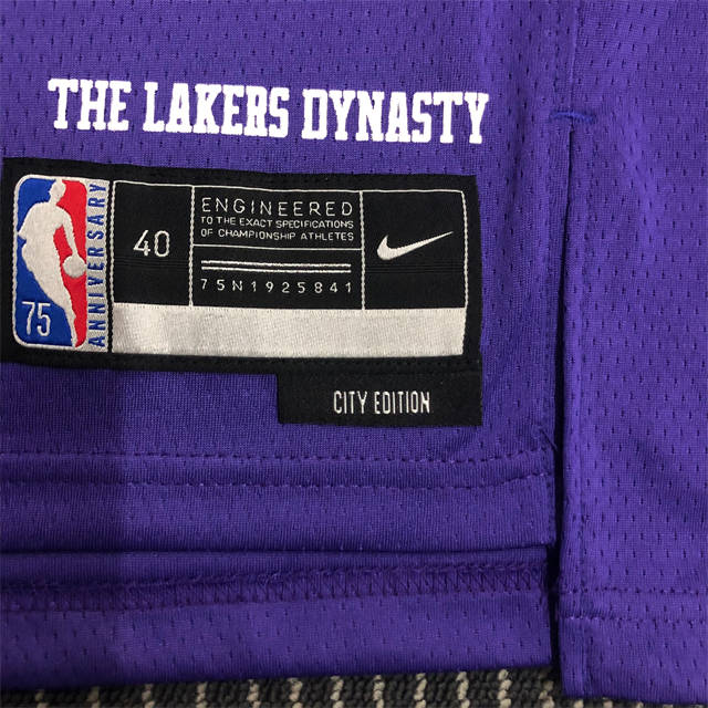 LEBRON JAMES LOS ANGELES LAKERS 2021-22 CITY EDITION JERSEY - Prime Reps