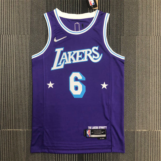 LEBRON JAMES LOS ANGELES LAKERS 2021-22 CITY EDITION JERSEY - Prime Reps