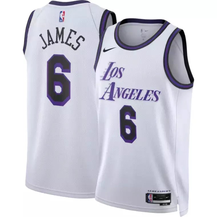 LEBRON JAMES LOS ANGELES LAKERS 2022-23 CITY EDITION JERSEY - Prime Reps