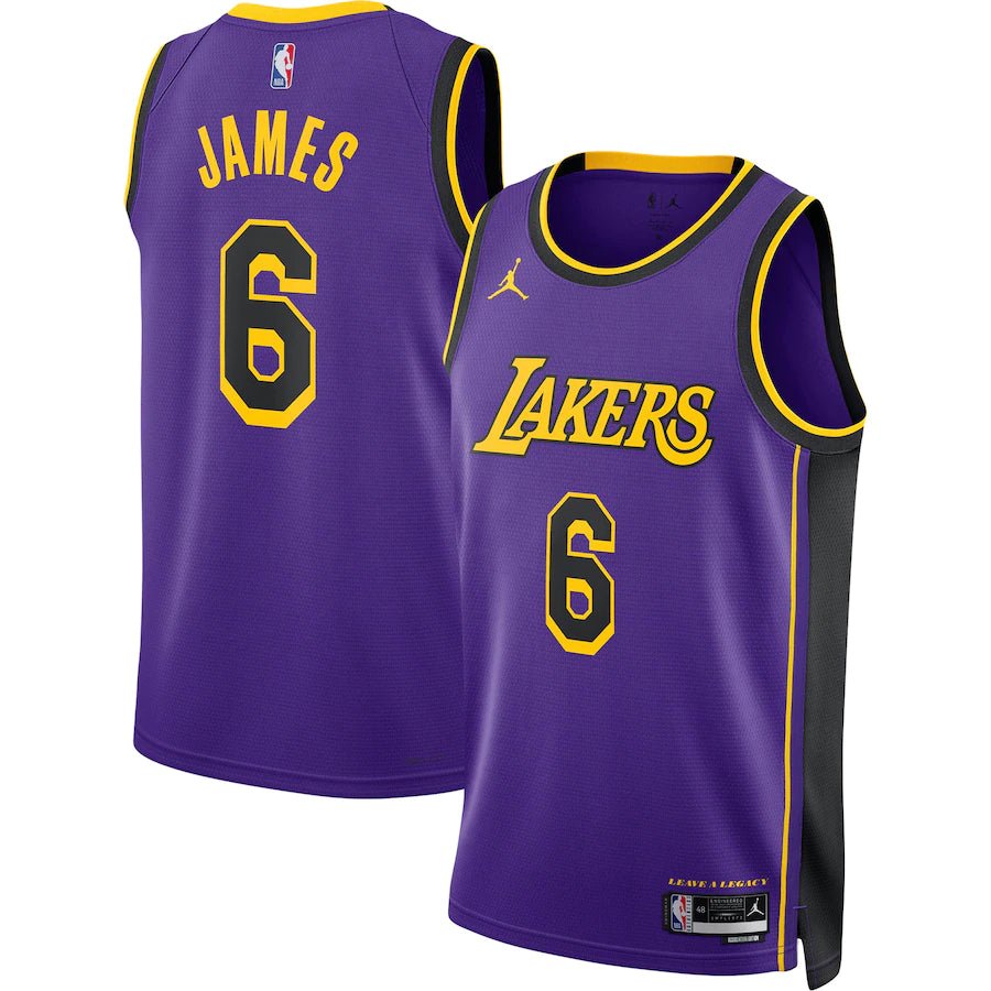 LEBRON JAMES LOS ANGELES LAKERS 2022-23 STATEMENT JERSEY - Prime Reps