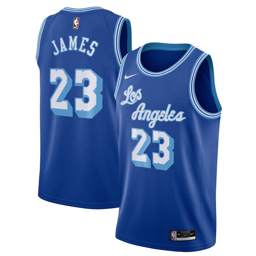 LEBRON JAMES LOS ANGELES LAKERS THROWBACK JERSEY - Prime Reps