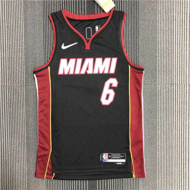 LEBRON JAMES MIAMI HEAT ICON JERSEY - Prime Reps