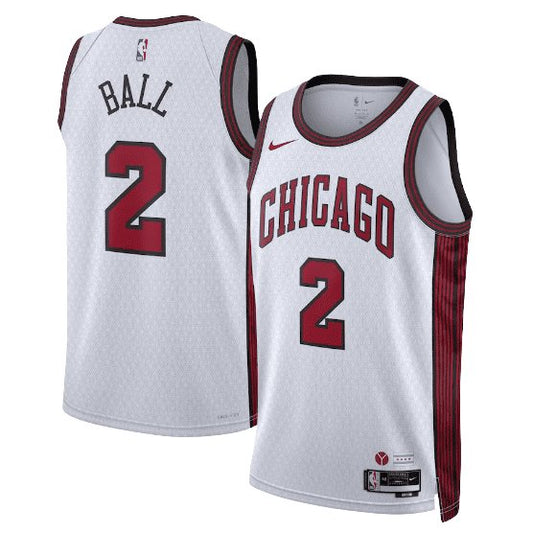 LONZO BALL CHICAGO BULLS 2022-23 CITY EDITION JERSEY - Prime Reps